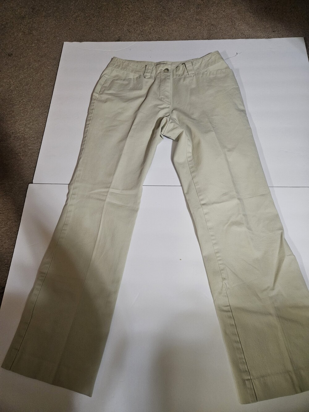 L.L. Bean Womens 4 Petite Khaki Pants